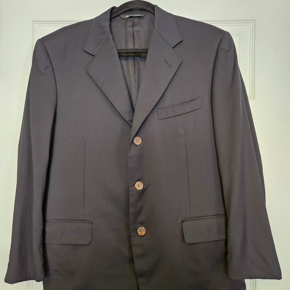 38S - Canali Navy Men's Blazer